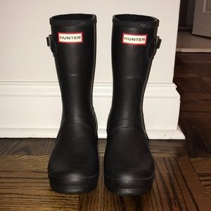 Women’s Size 8 Hunter Original Short Rain Boots